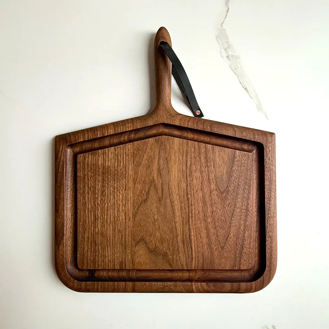 CARVING BOARD WHALE BONE W/JUICE GROOVE LARGE
