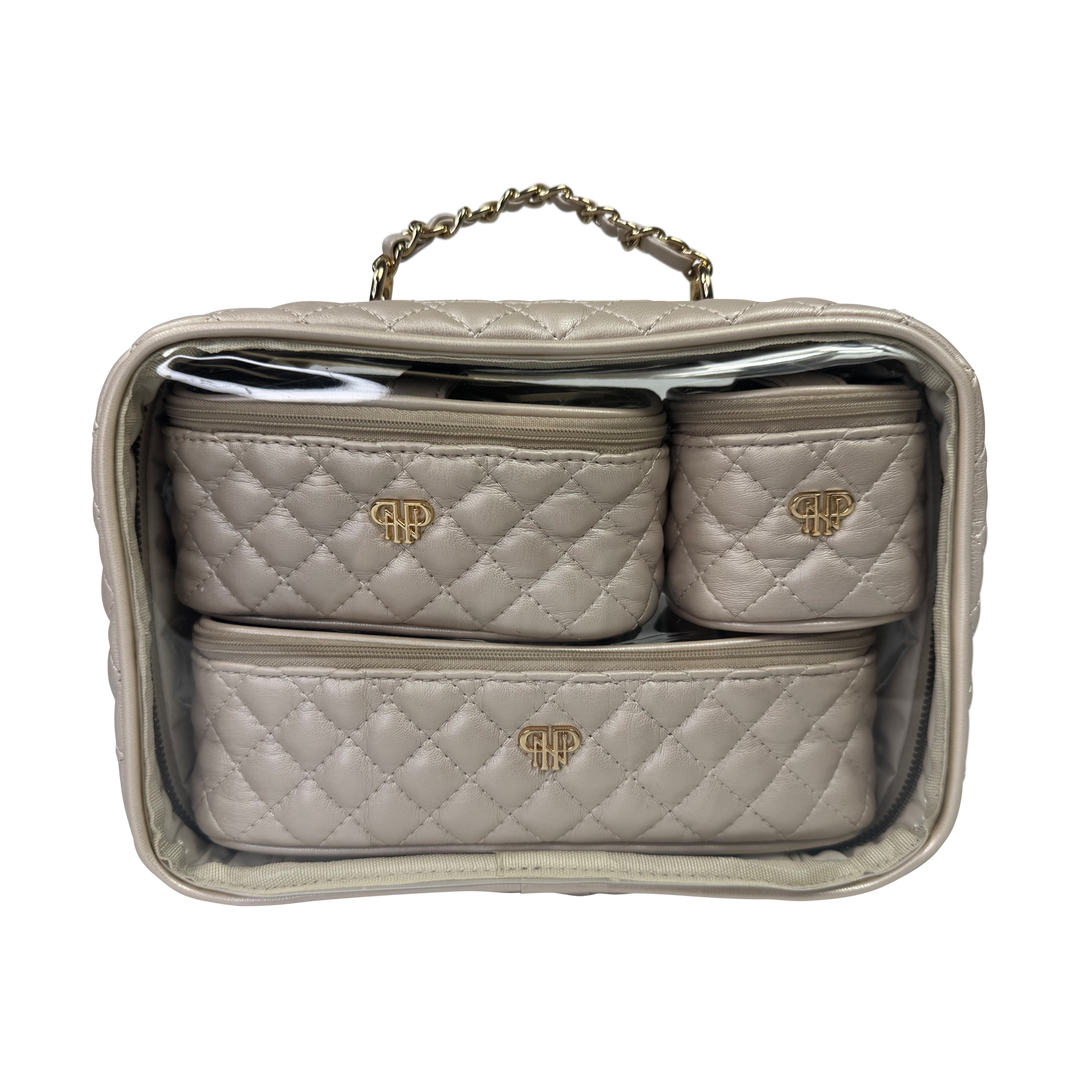 TRIO JET SETTER PEARL QUILTED