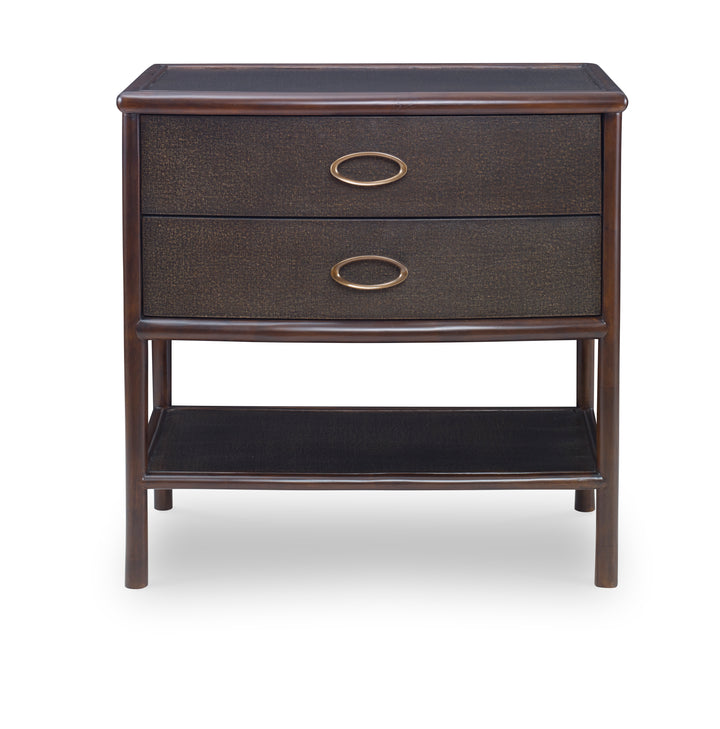 CANVAS NIGHTSTAND - BLACK