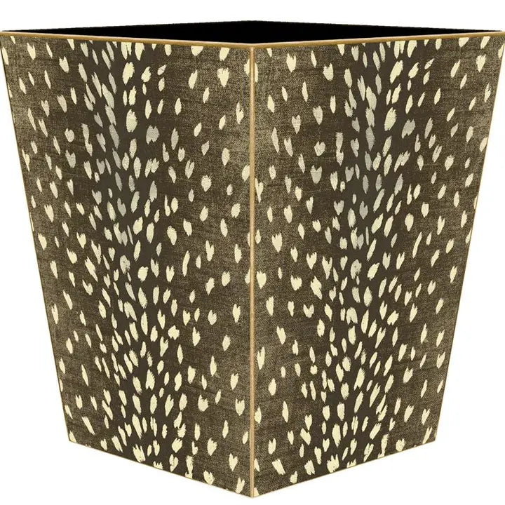 WASTE BASKET BROWN ANTELOPE