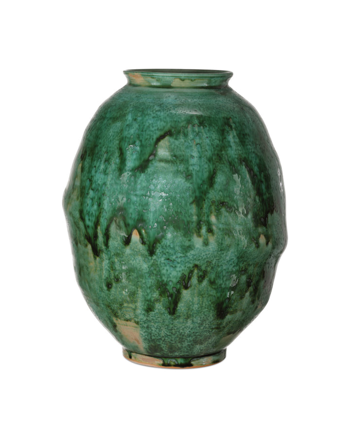VASE IMPERIAL PORCELAIN GREEN