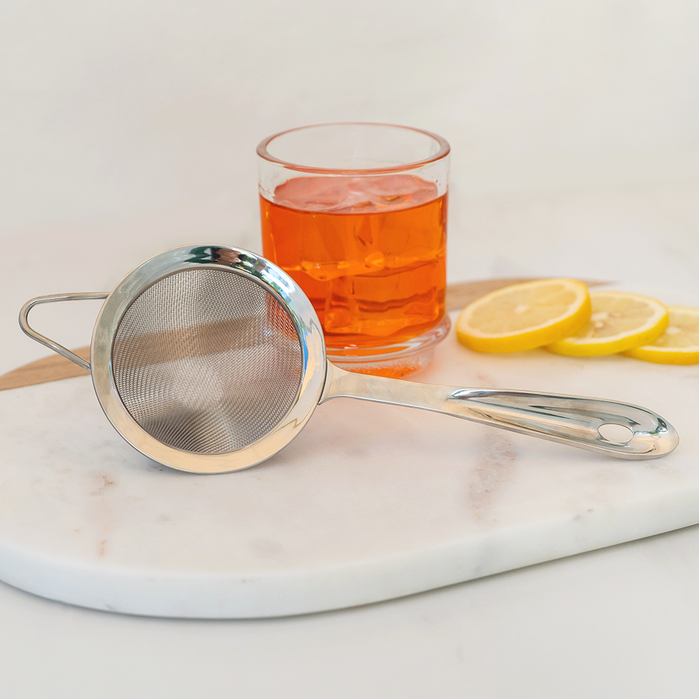 COCKTAIL STRAINER STAINLESS STEEL SMALL