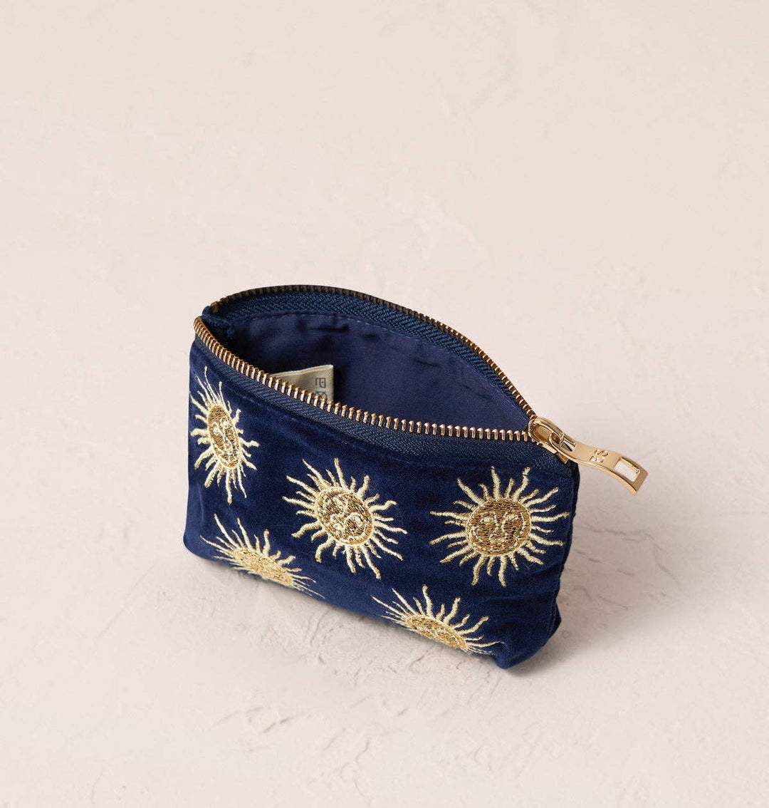 COIN PURSE SUN GODDESS NAVY