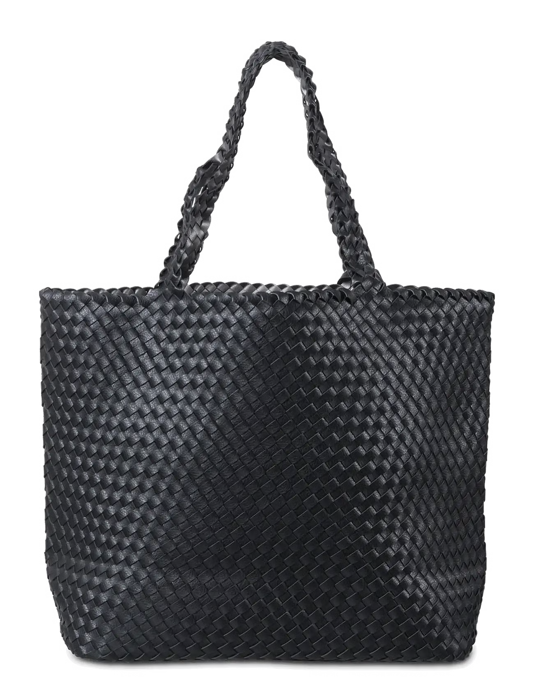 TOTE BAG MAXI BLACK GUNMETAL