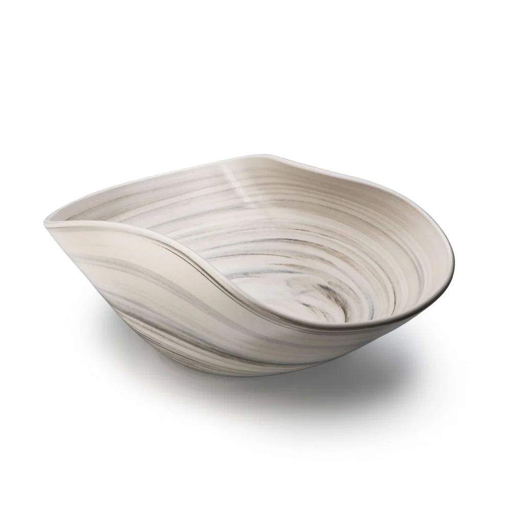 SERVING BOWL BEACHSTONE