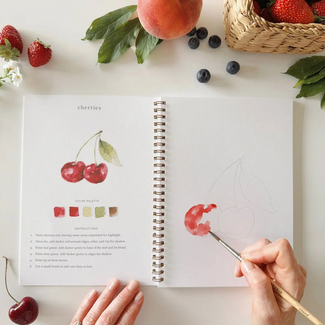 WORKBOOK WATERCOLOR FRUIT