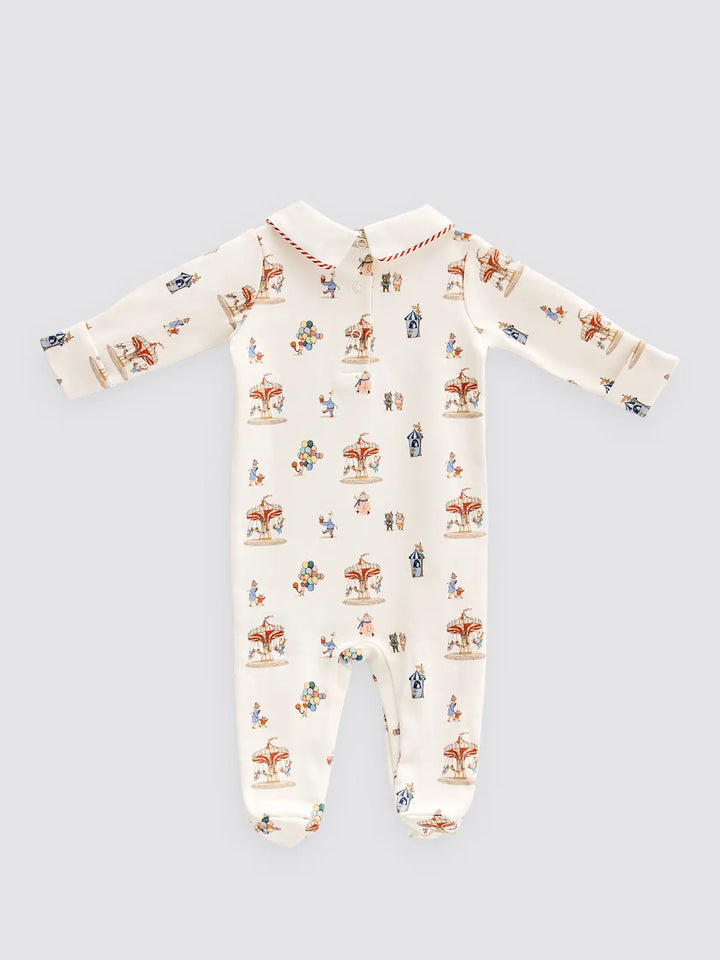 ONESIE FOOTED FUNFAIR