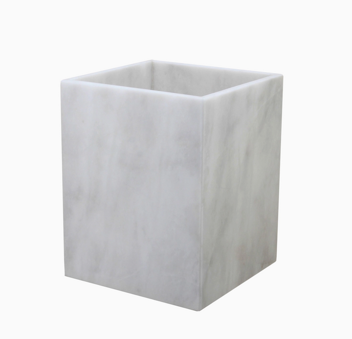 BATH COLLECTION MYRTUS PEARL WHITE MARBLE