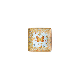 CANAPE DISH BUTTERFLY GARDEN 3/4