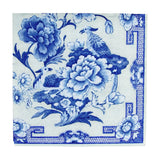 NAPKIN COCKTAIL BLUE AND WHITE
