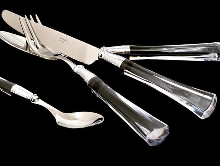 FLATWARE 5-PIECE SET CLEAR #12765