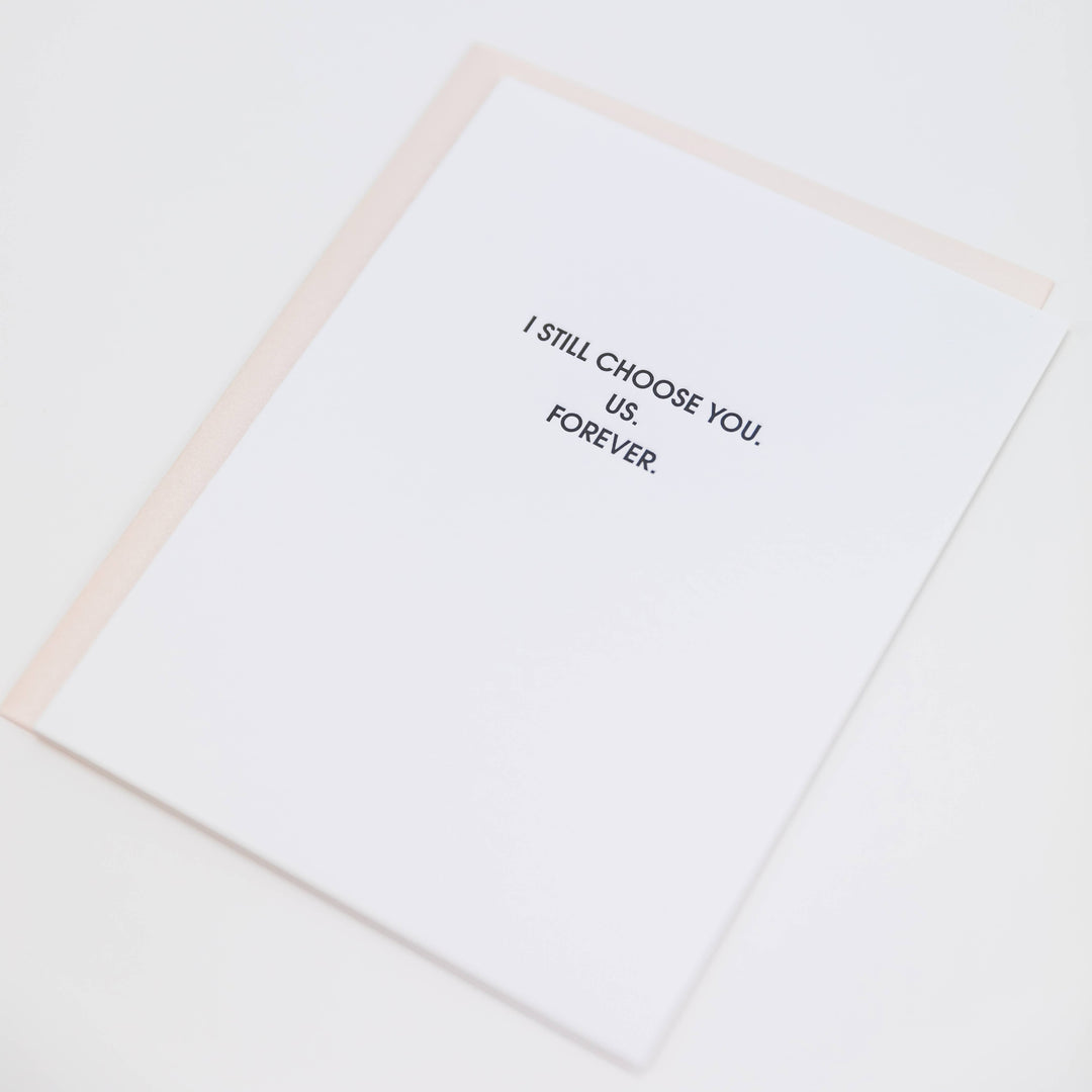 GREETING GARD "CHOOSE YOU FOREVER"