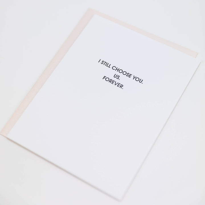 GREETING GARD "CHOOSE YOU FOREVER"