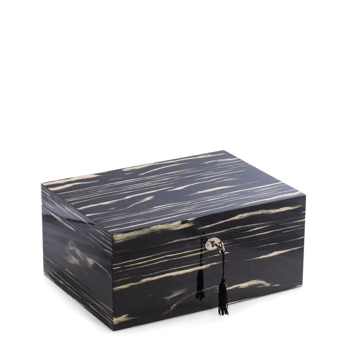 CIGAR HUMIDOR EBONY