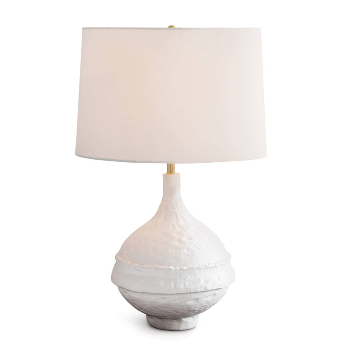 TABLE LAMP ROUND MATTE WHITE #52787