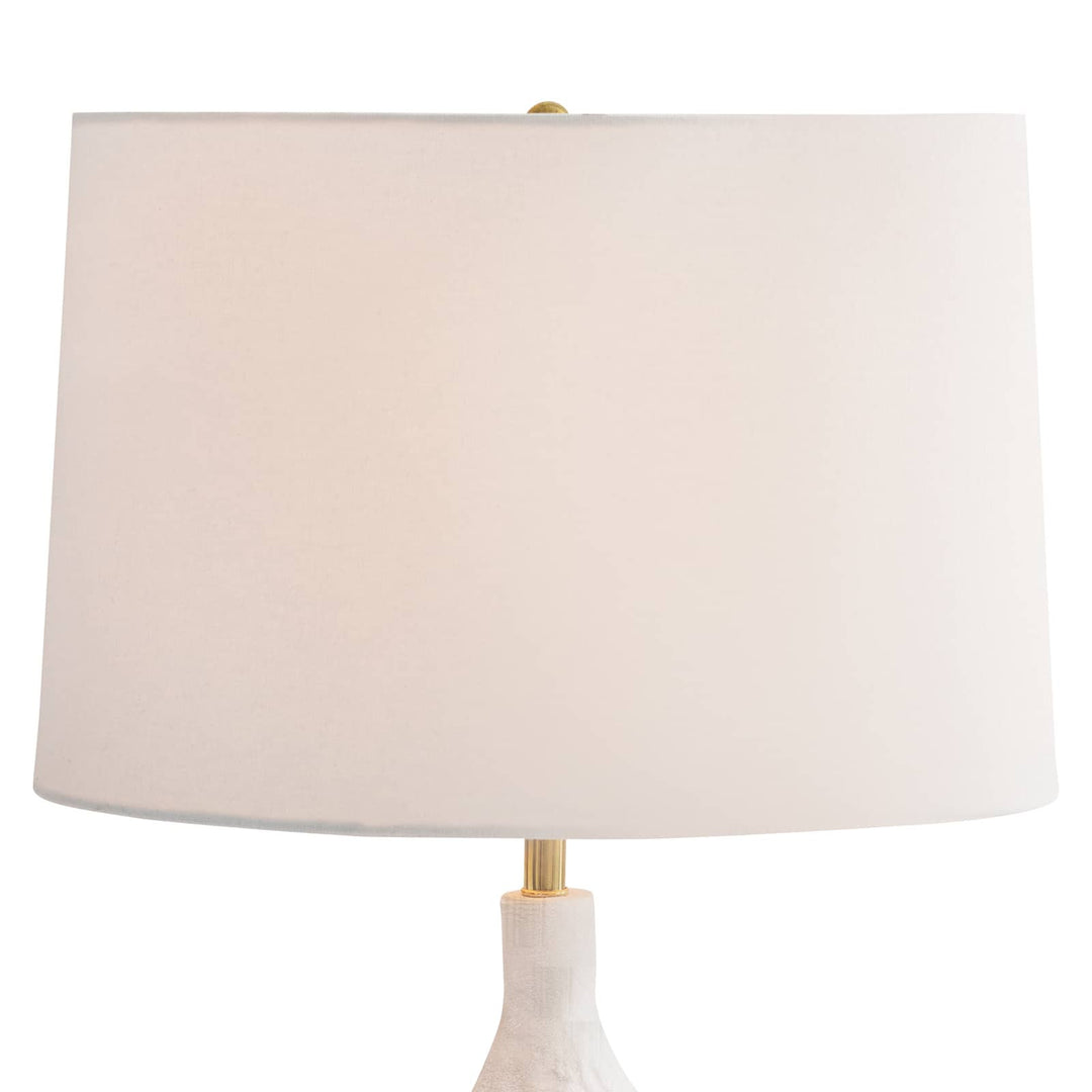 TABLE LAMP ROUND MATTE WHITE #52787