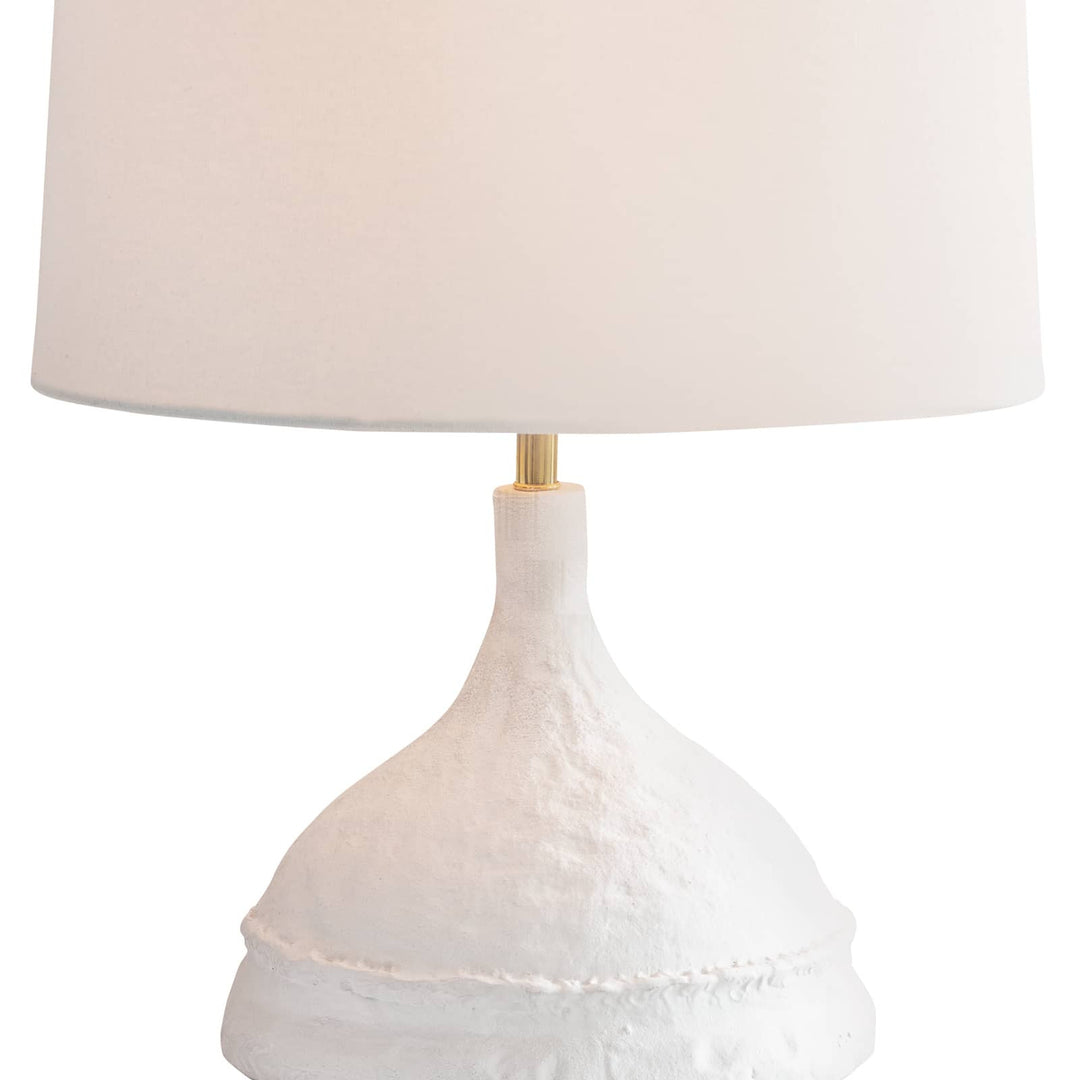 TABLE LAMP ROUND MATTE WHITE #52787