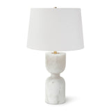 TABLE LAMP HOURGLASS ALABASTER LARGE