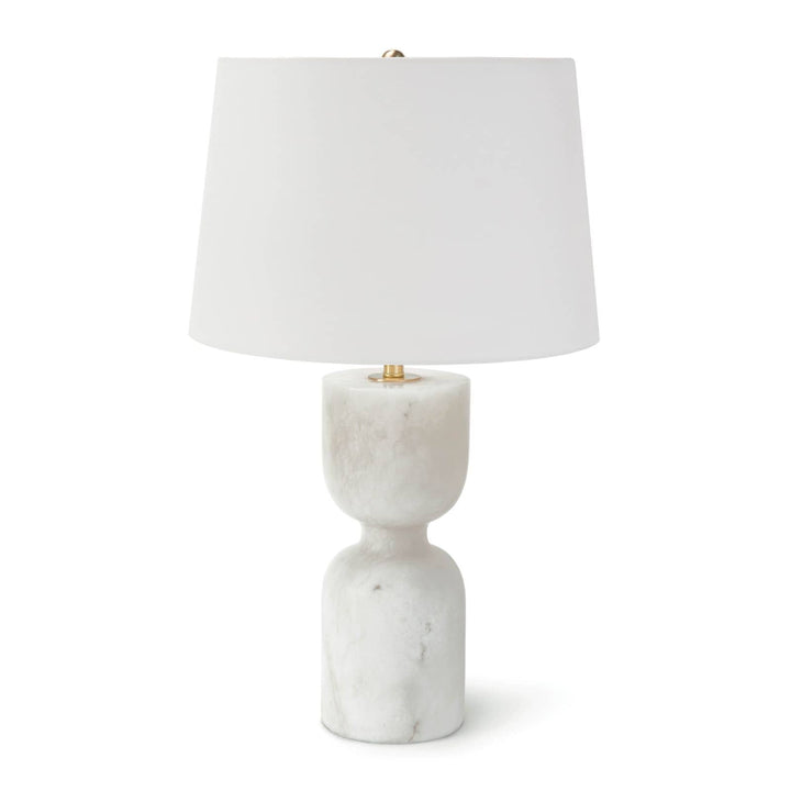 TABLE LAMP HOURGLASS ALABASTER LARGE #48096