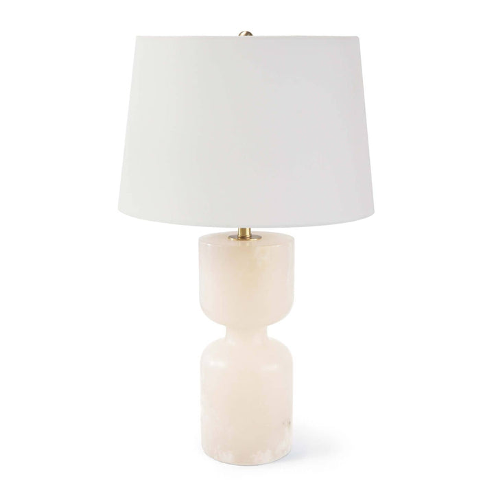 TABLE LAMP HOURGLASS ALABASTER LARGE #48096