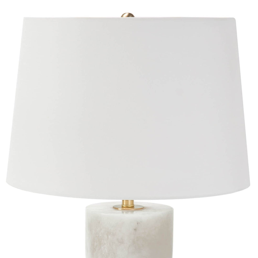 TABLE LAMP HOURGLASS ALABASTER LARGE #48096