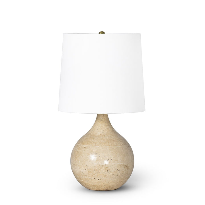 TABLE LAMP TRAVERTINE MINI