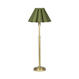 BUFFET LAMP NATURAL BRASS OLIVE