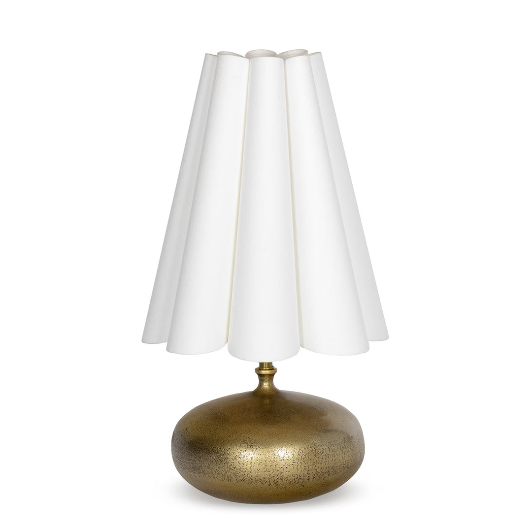 TABLE LAMP NATURAL LINEN SHADE