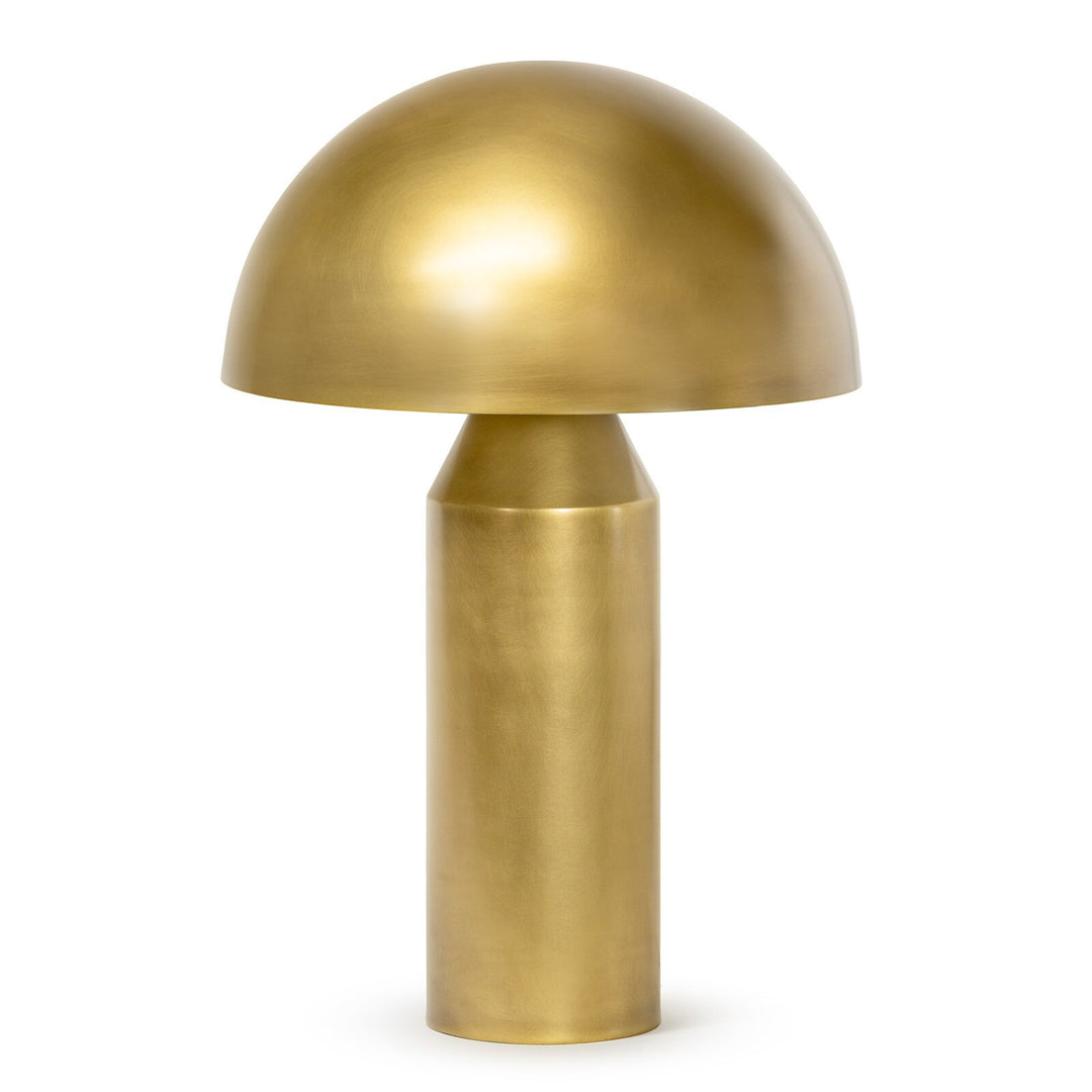TABLE LAMP NATURAL BRASS