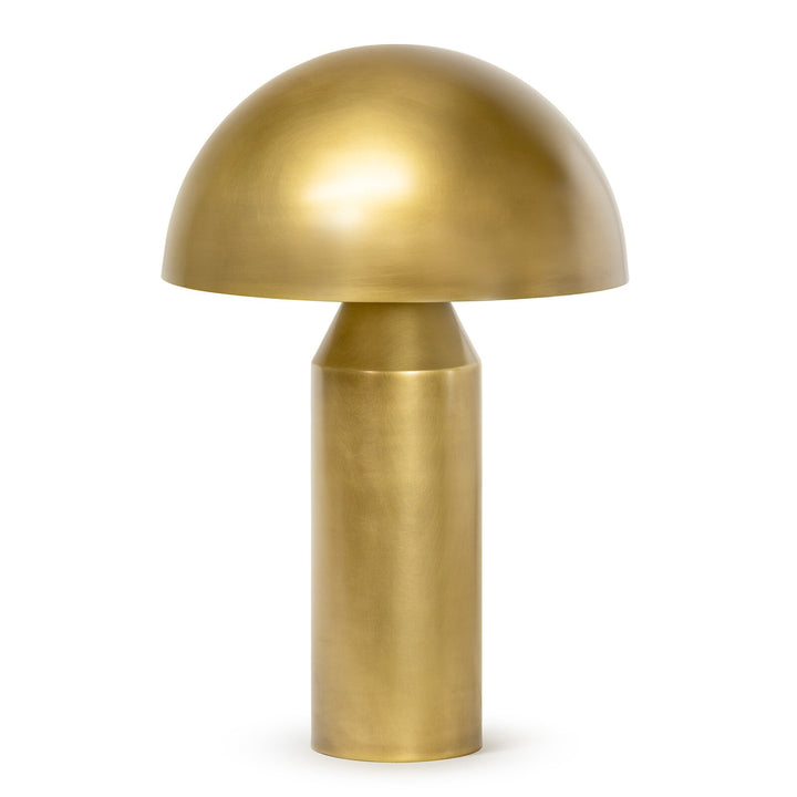 TABLE LAMP NATURAL BRASS