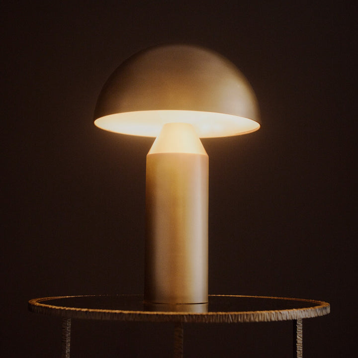 TABLE LAMP NATURAL BRASS