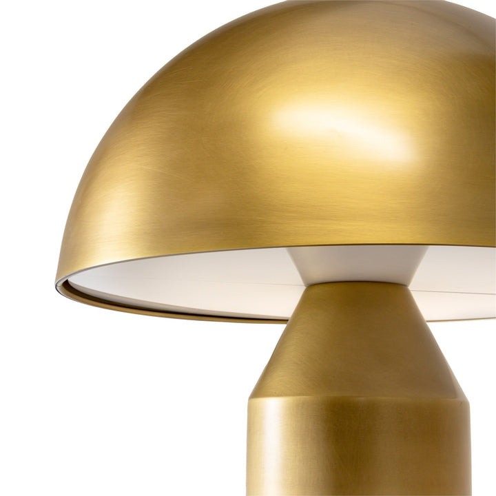 TABLE LAMP NATURAL BRASS