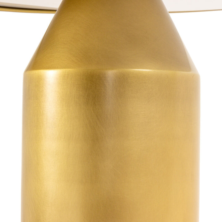 TABLE LAMP NATURAL BRASS