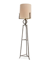 WROUGHT IRON FLOOR LAMP