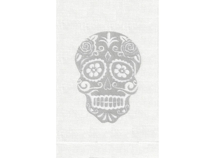 GUEST TOWEL SUGAR SKULL