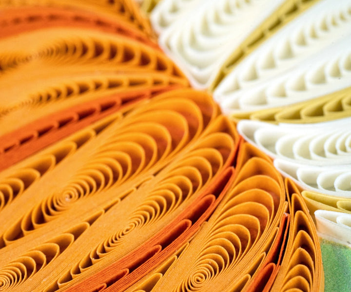 GREETING CARD "STACKED PUMPKINS"