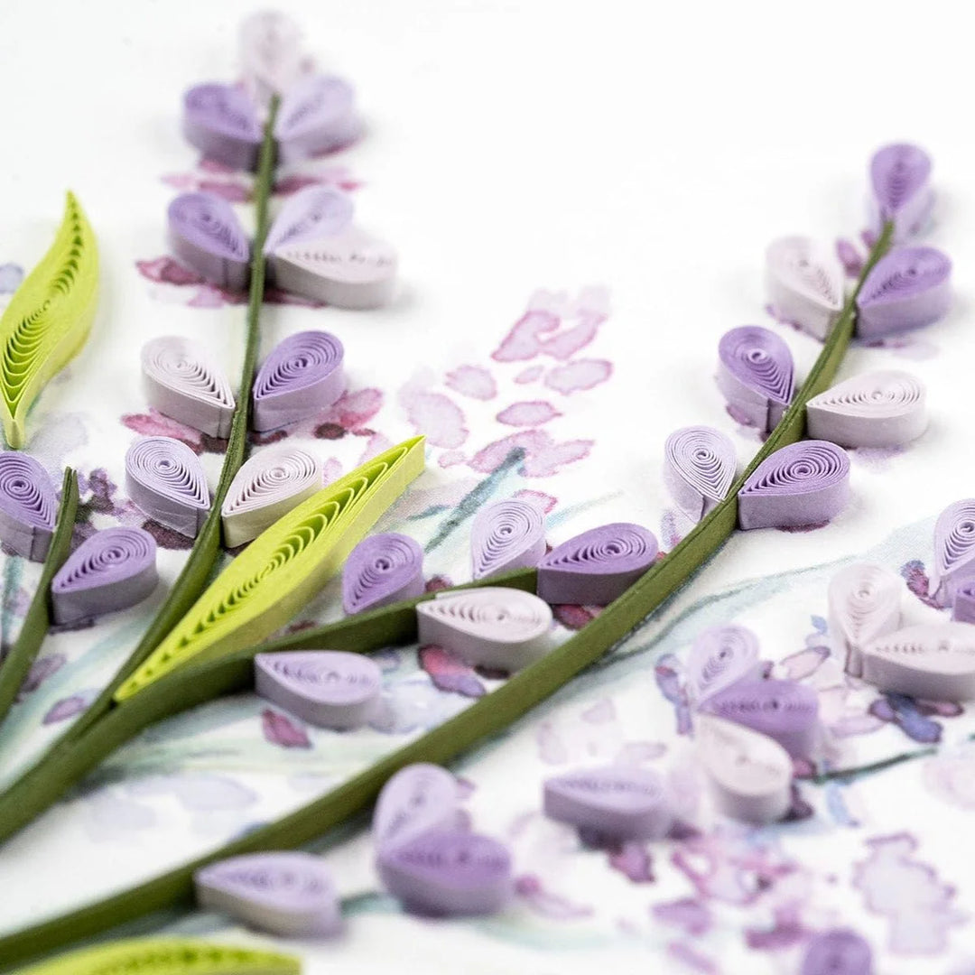 GREETING CARD "LAVENDER BUNCH"