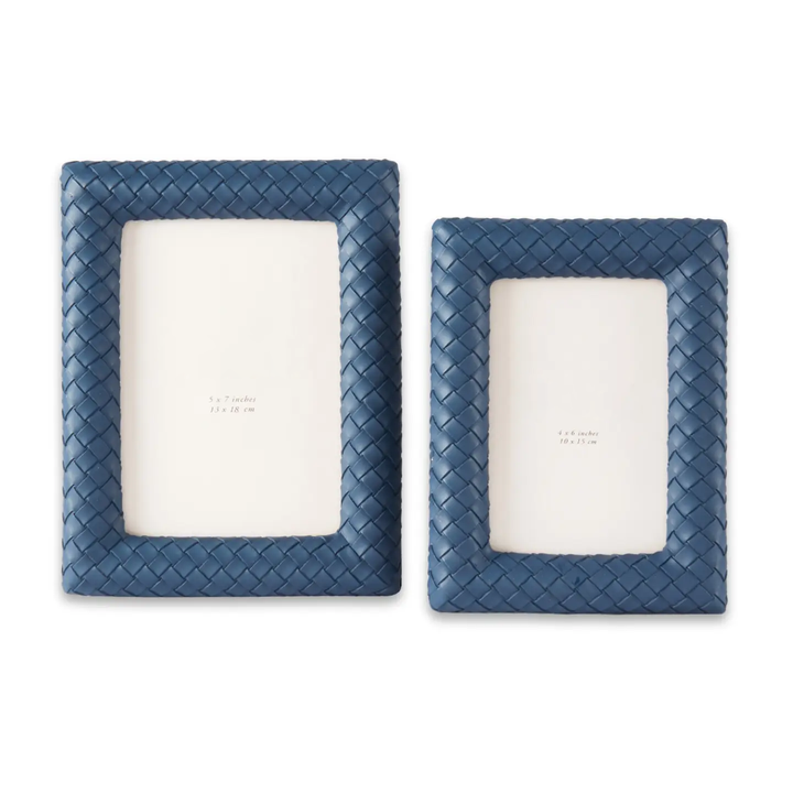 FRAME WOVEN LEATHER