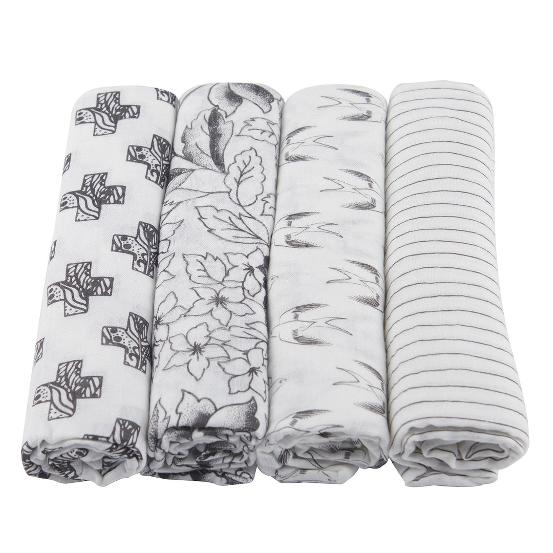 S/4 SWADDLE MONOCHROME