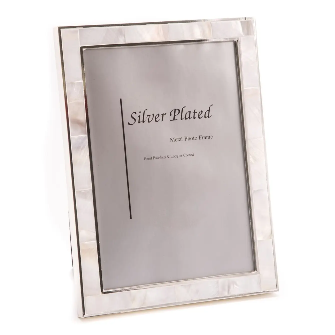 FRAME SILVER PLATED WITH MOP