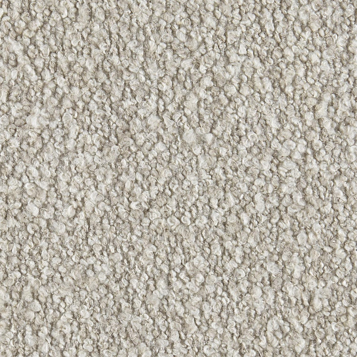 OTTOMAN UPHOLSTERED TOP OATMEAL ACRYLIC LEGS #73276