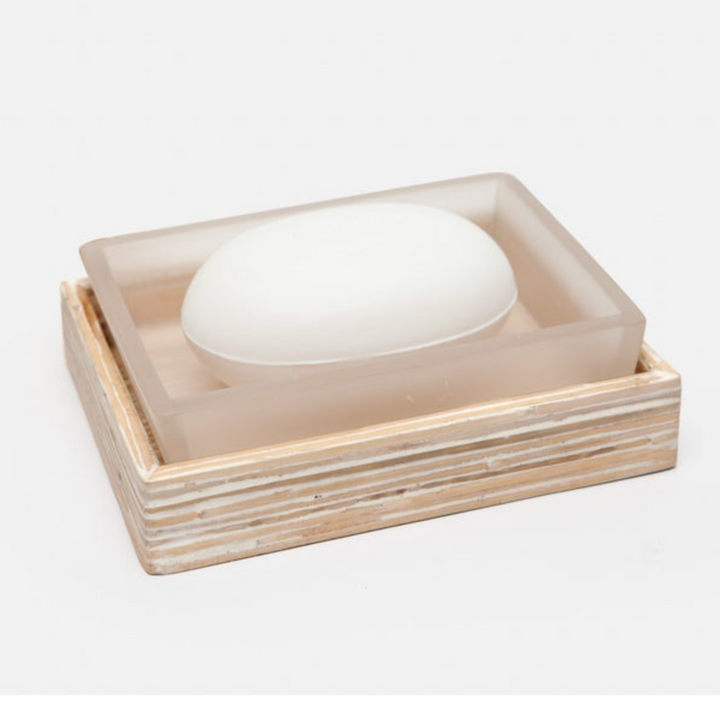 BATH COLLECTION BLEACHED RATTAN