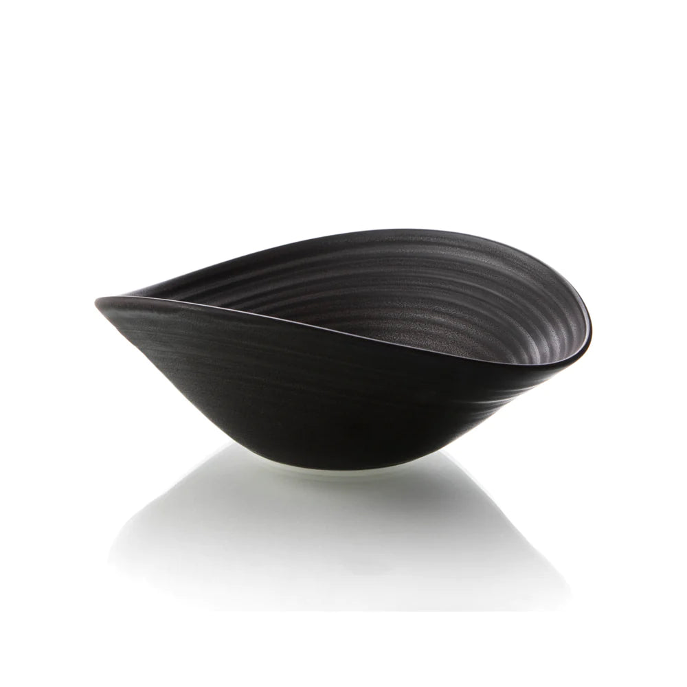 SERVING BOWL BARRE SLATE #16608