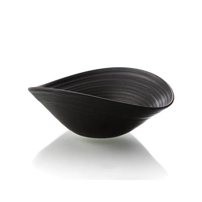 SIMON PEARCE SERVING BOWL BARRE MEDIUM (Available in 2 Colors)