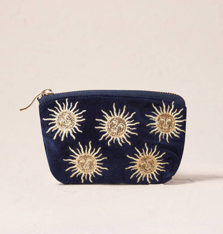 COIN PURSE SUN GODDESS NAVY