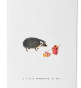 GREETING CARD "A LITTLE SOMETHING FOR YOU"