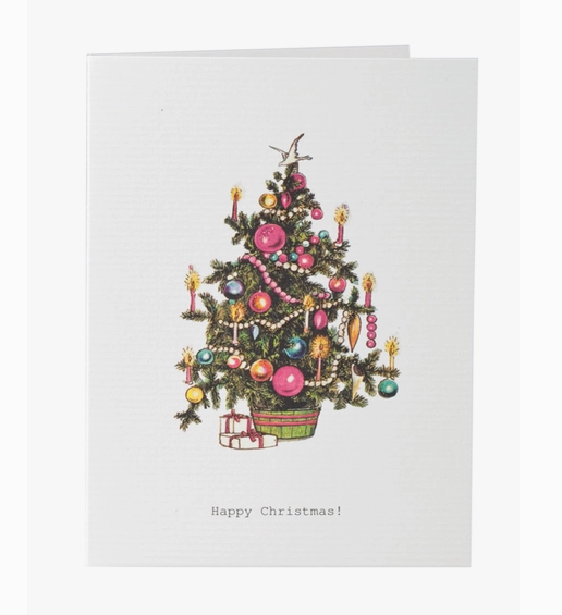 GREETING CARD "HAPPY CHRISTMAS TREE"