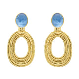 EARRINGS TANZANITE