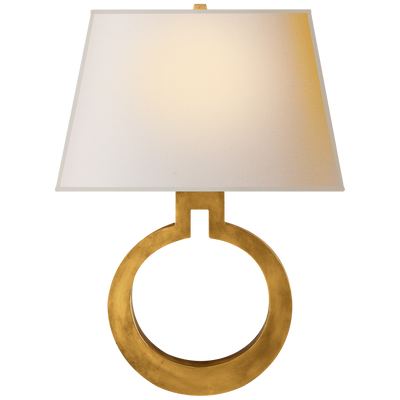 WALL SCONCE RING LARGE (Available in 2 Finishes)