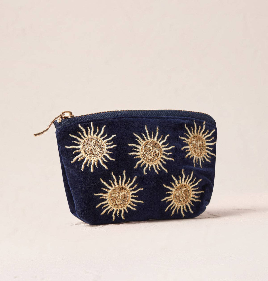 COIN PURSE SUN GODDESS NAVY